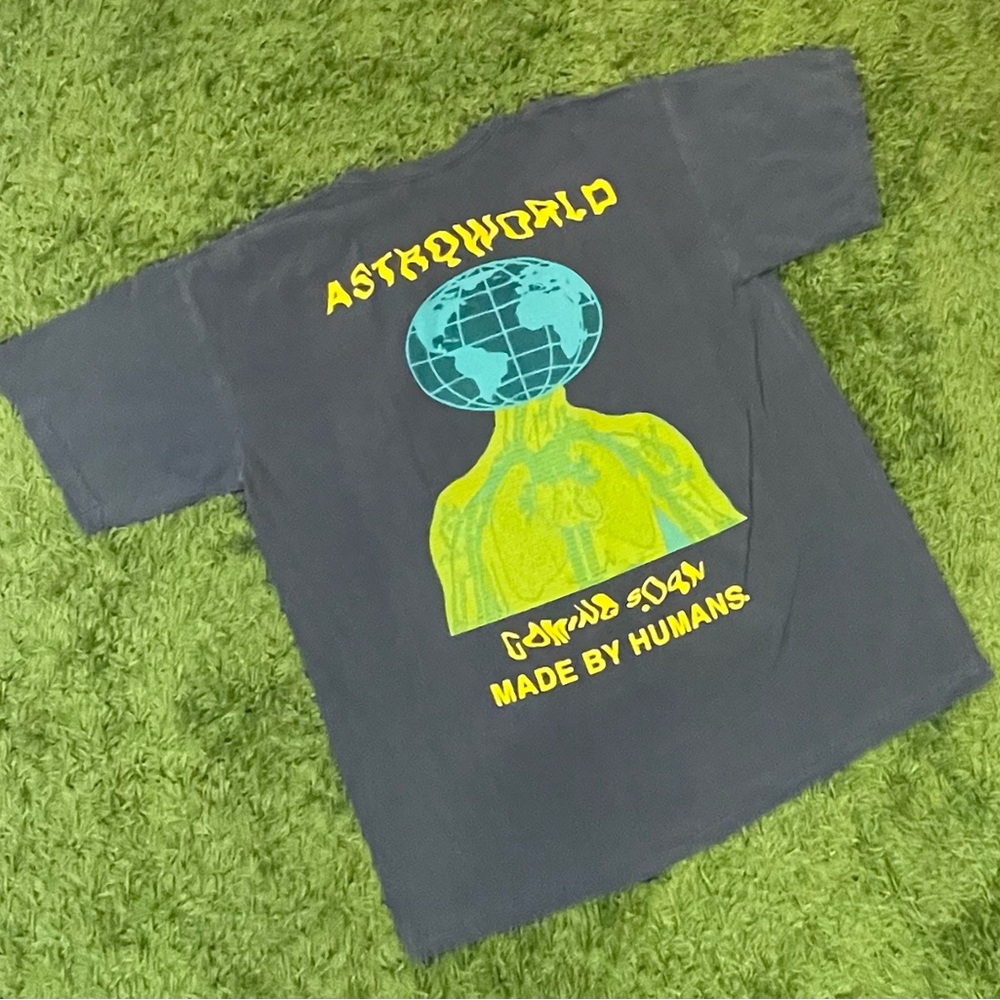 Travis Scott Astroworld Made by Humans Tee Brand New Size XL